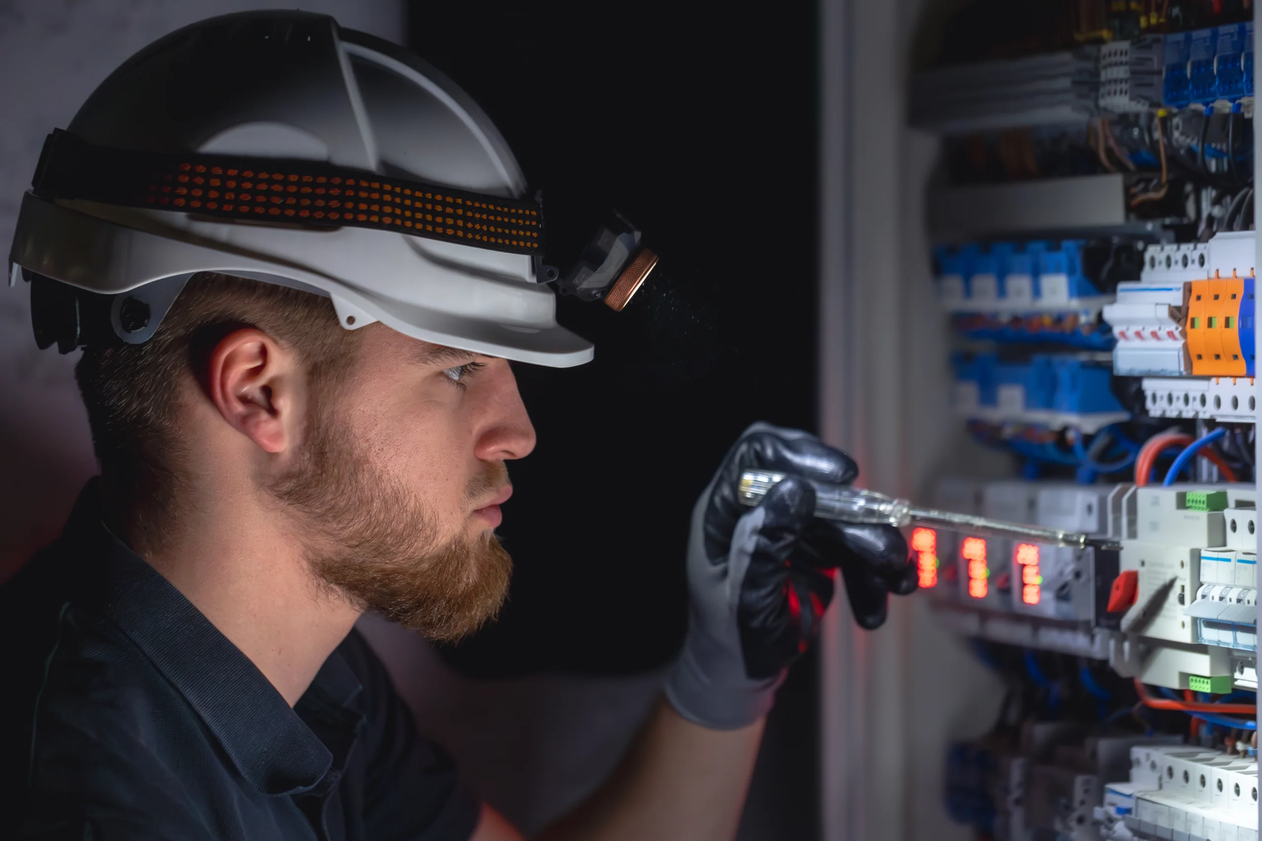 electrician working
