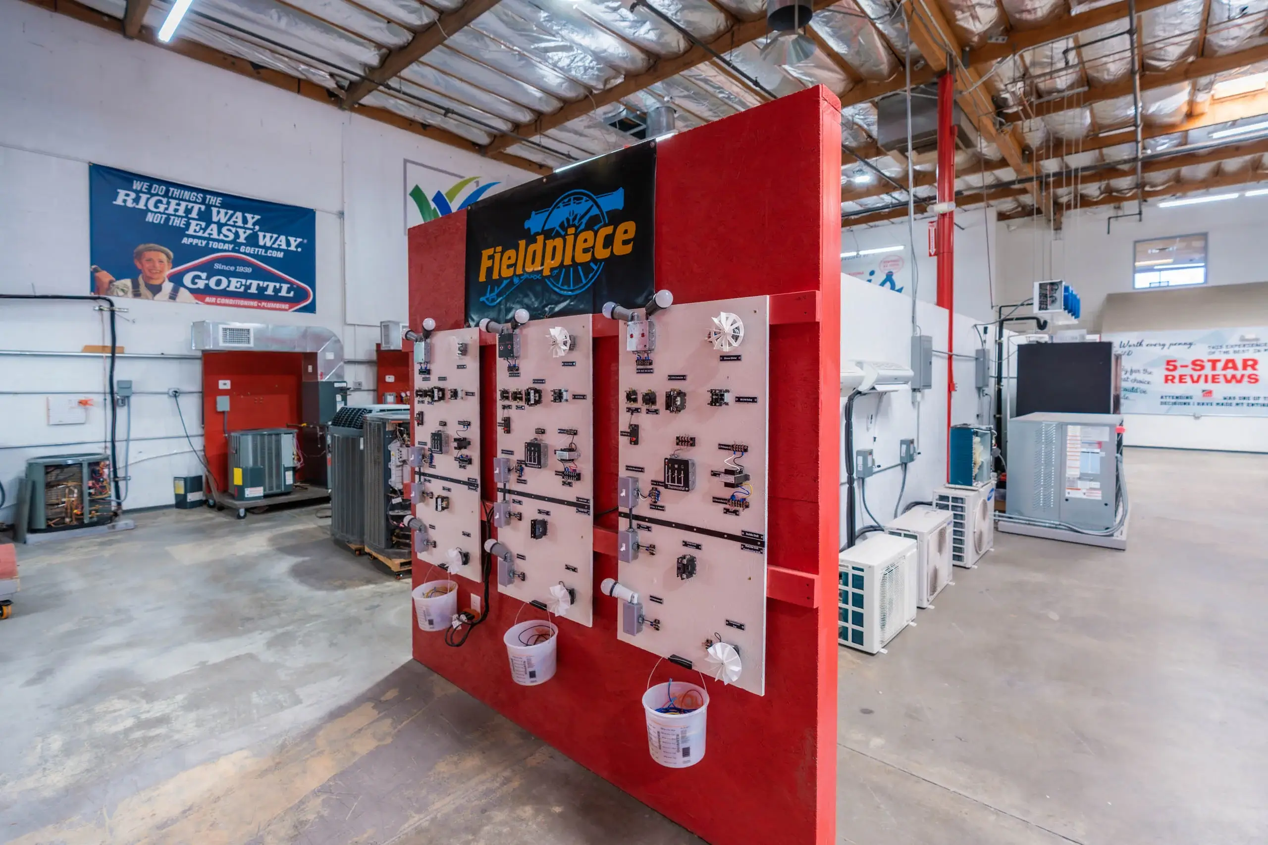 nti_phx_hvac_parts_workstation HVAC training workstation at National Technical Institute’s Phoenix, Arizona campus